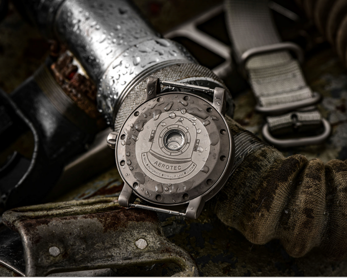 Forte Titanium Diver - AF4 – Aerotec Watches