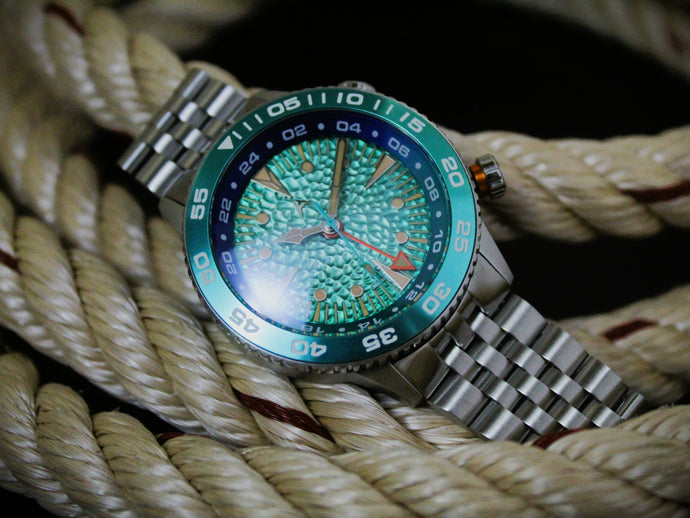Ace X GMT Diver - Green