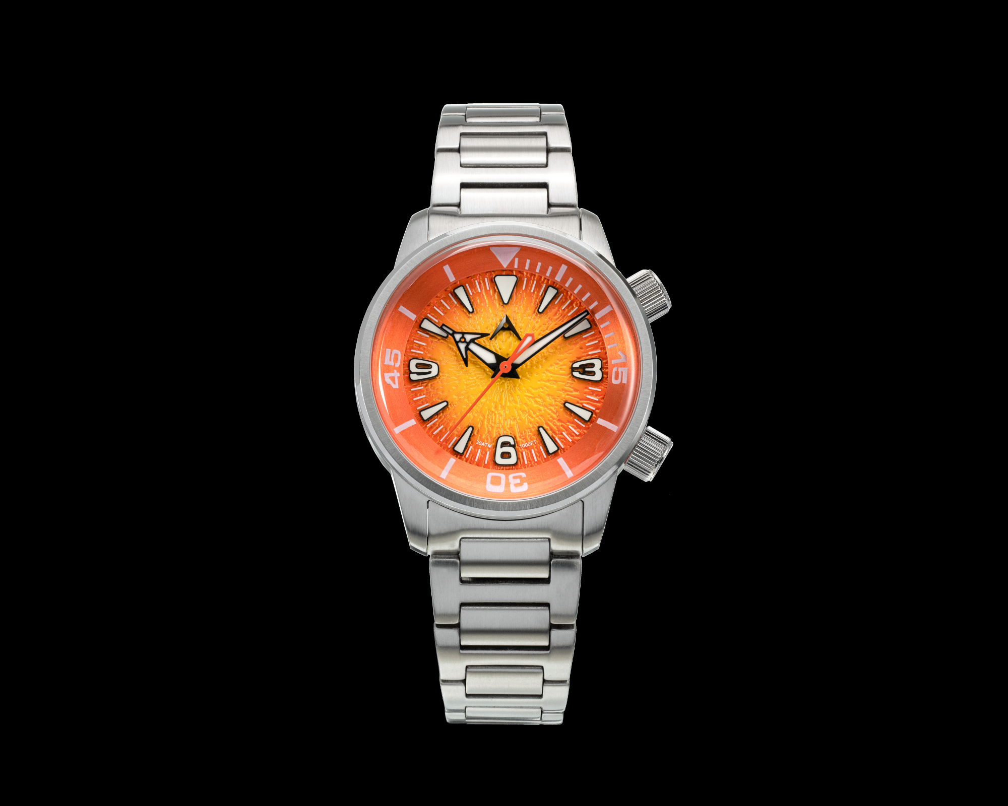 Black label - Wave textured dial edition – Aerotec Watches Black label - Wave textured dial edition – Aerotec Watches
