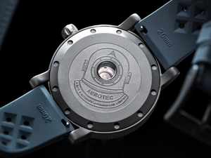 Aerotec Atlantic-The Minimalist Titanium Dive Watch - Raspberry dial ( Pre-Order )