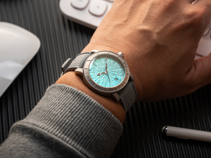 Aerotec Atlantic-The Minimalist Titanium Dive Watch - Teal dial ( Pre-Order )