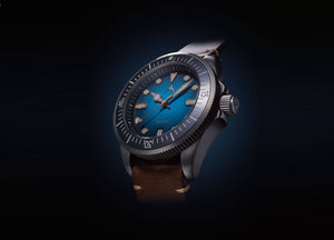 Sea Hunt ( Blue Dial with rose gold hands & indexes )