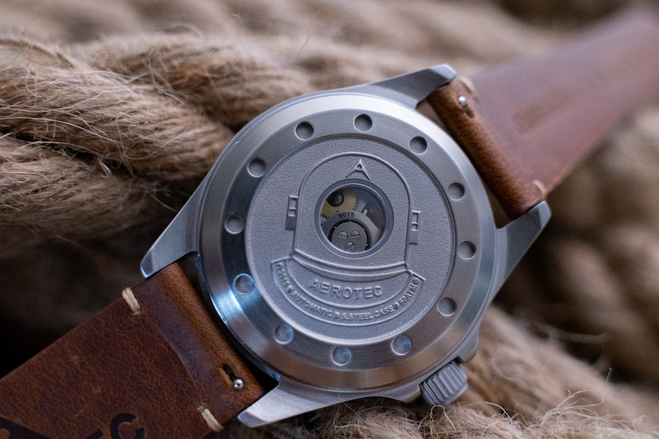 Sea Hunt - Meteorite Dial with silver hands & indexes