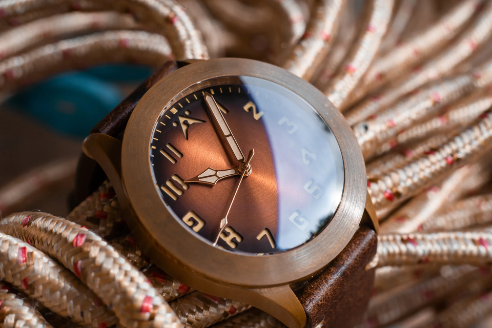 Aerotec Ace - Vintage brown dial